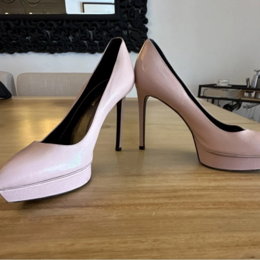 Saint Laurent Blush Pink Heels - Picture 7 of 8